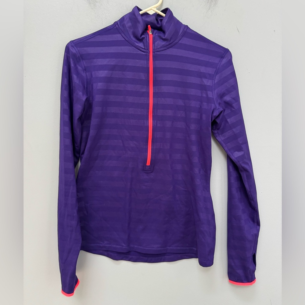 Nike Purple Dri-FIT Top with Pink Accent